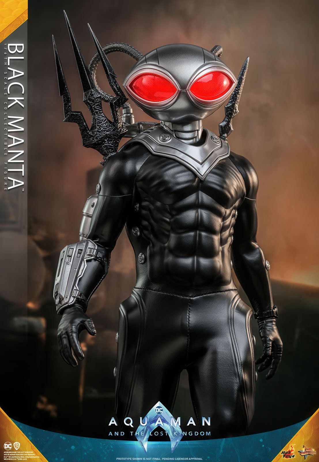 Aquaman 2 Black Manta 13.4in 1/6 Action Figure Movie Masterpiece Hot Toys NIB