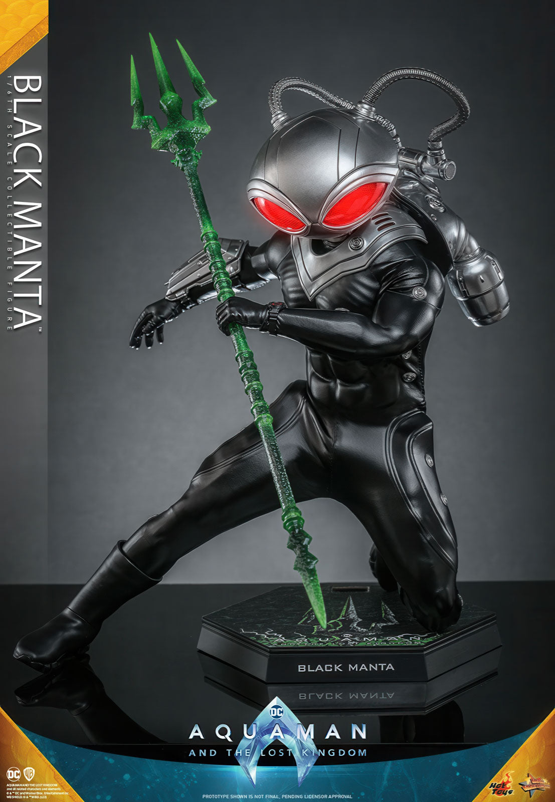 Aquaman 2 Black Manta 13.4in 1/6 Action Figure Movie Masterpiece Hot Toys NIB