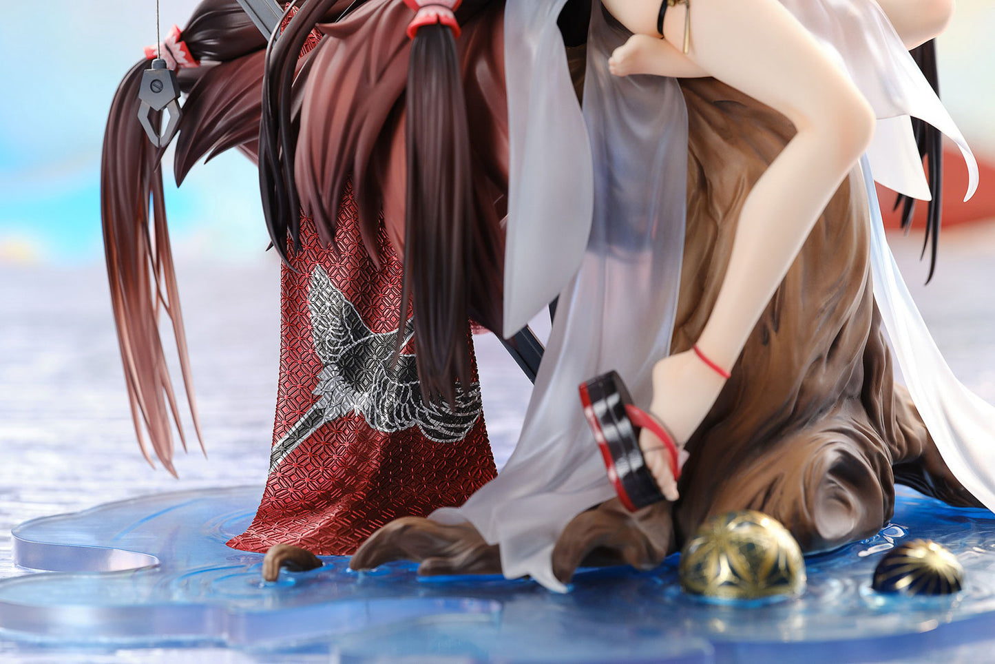 Azur Lane Amagi Wending Waters, Serene Lotus 10in 1/7 Figure PVC Statue Apex NIB