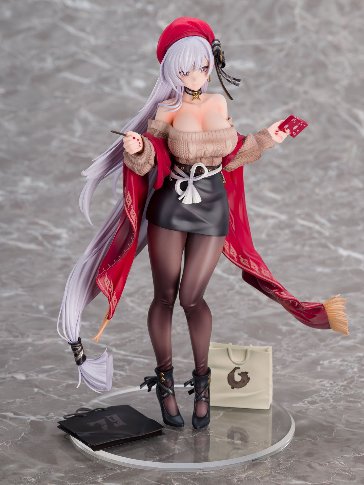 Azur Lane Belfast Shopping with the Head Maid 1/7 Figure PVC Statue Questioners