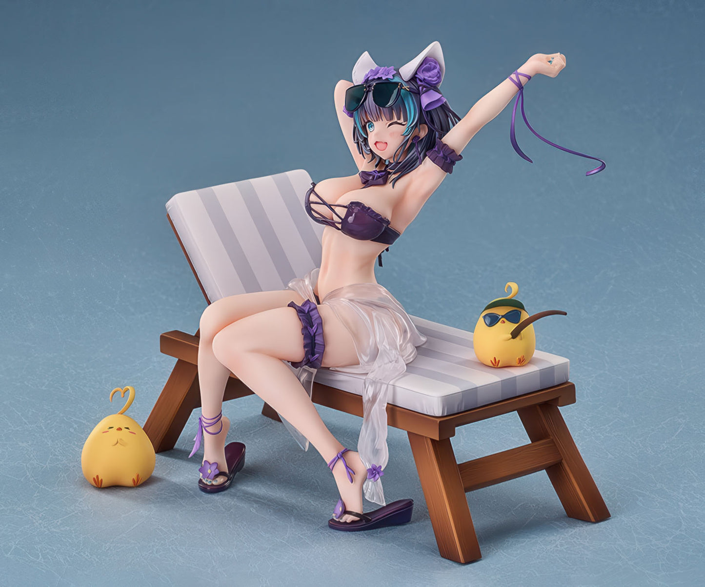 Azur Lane Cheshire Summery Date 7.1in 1/7 Scale Figure PVC Statue GSAS NIB