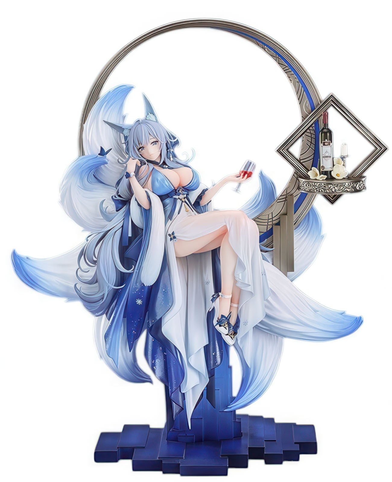 Azur Lane Shinano Dreams of the Hazy Moon 13in 1/7 Figure PVC Statue GSAS NIB