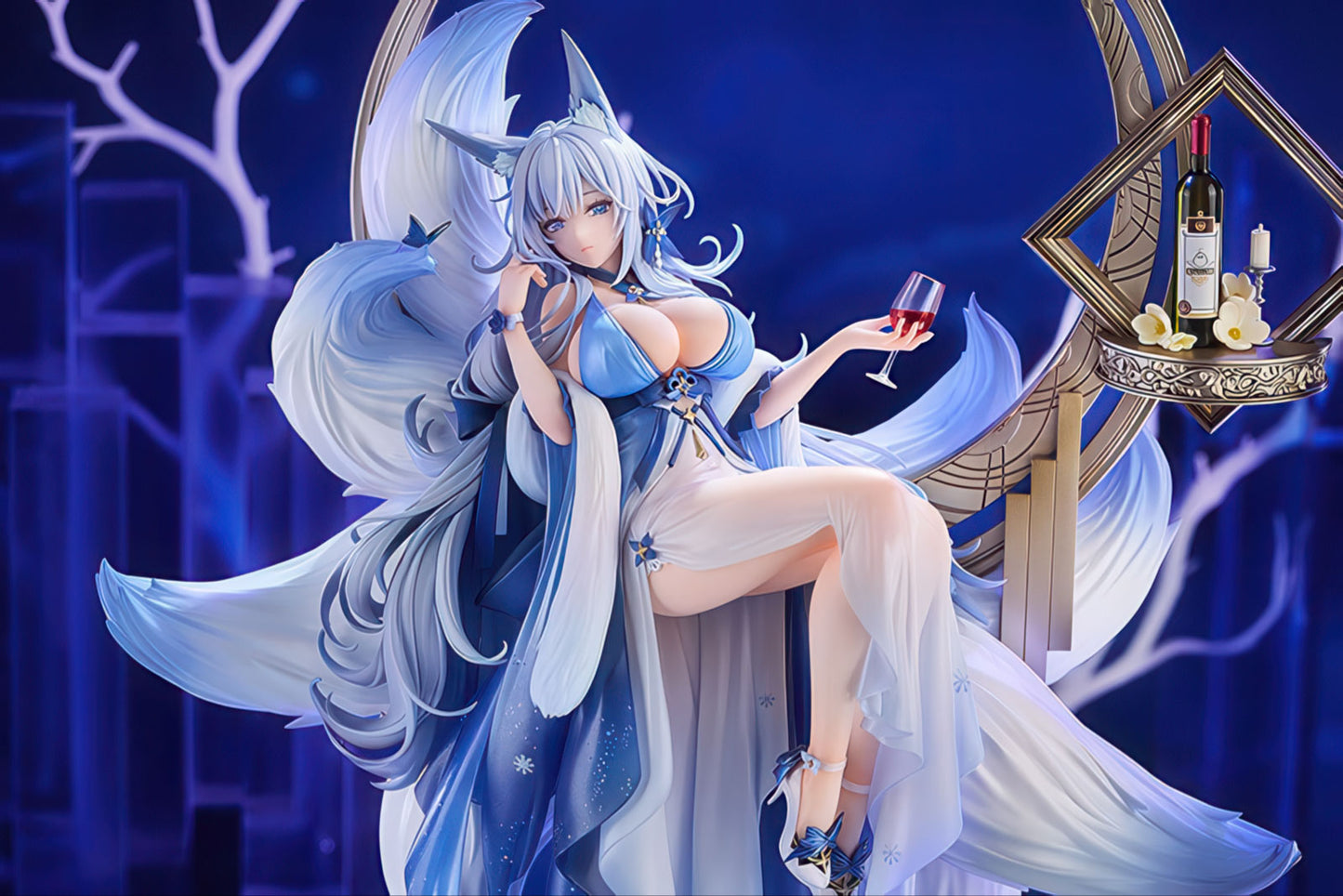 Azur Lane Shinano Dreams of the Hazy Moon 13in 1/7 Figure PVC Statue GSAS NIB