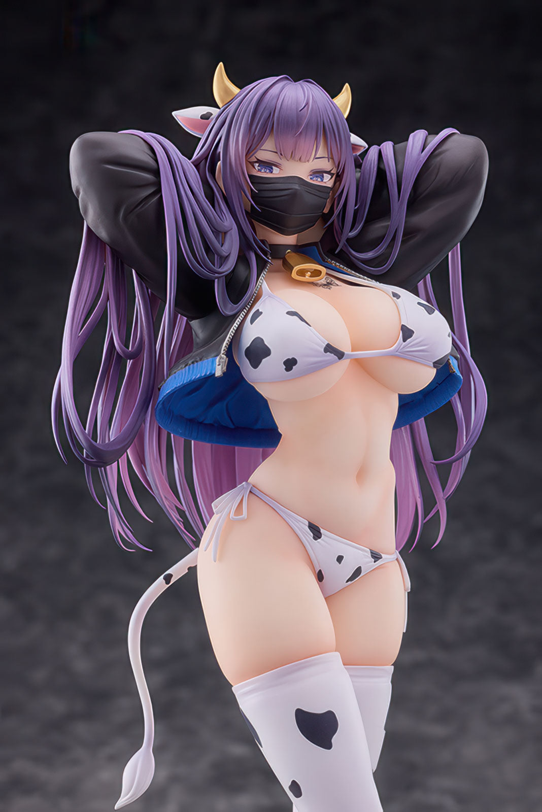 Biya Yuna Cow Bikini Ver. 10.4in 1/6 Scale Anime Figure PVC Statue Ensoutoys NIB