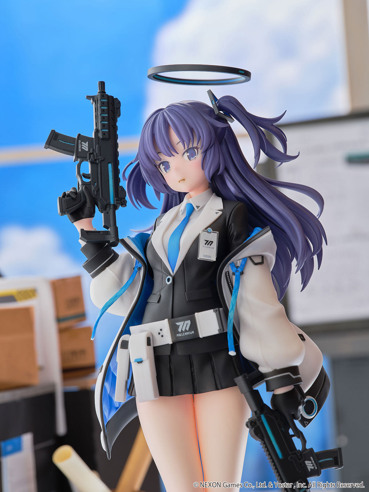 Blue Archive Yuuka Hayase 11in 1/7 Scale Figure PVC Statue Wanderer NIB