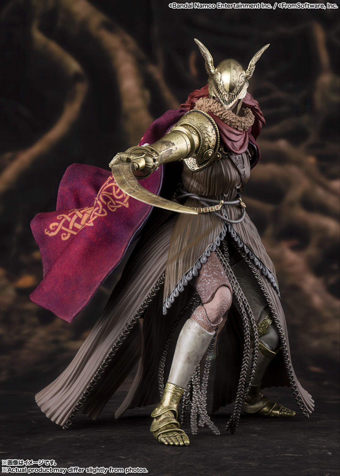 Elden Ring Malenia Blade of Miquella 7.5in Action Figure S.H.Figuarts Bandai NIB
