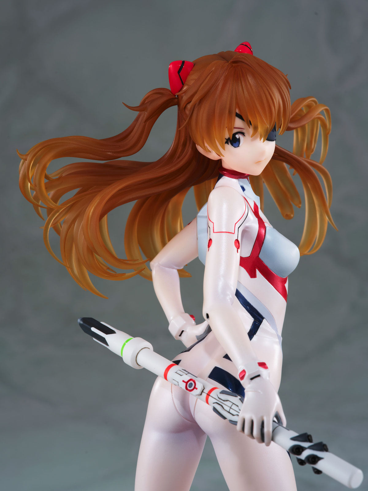 Evangelion Asuka White Plugsuit 9.4in 1/7 Anime Figure PVC Statue Wanderer NIB