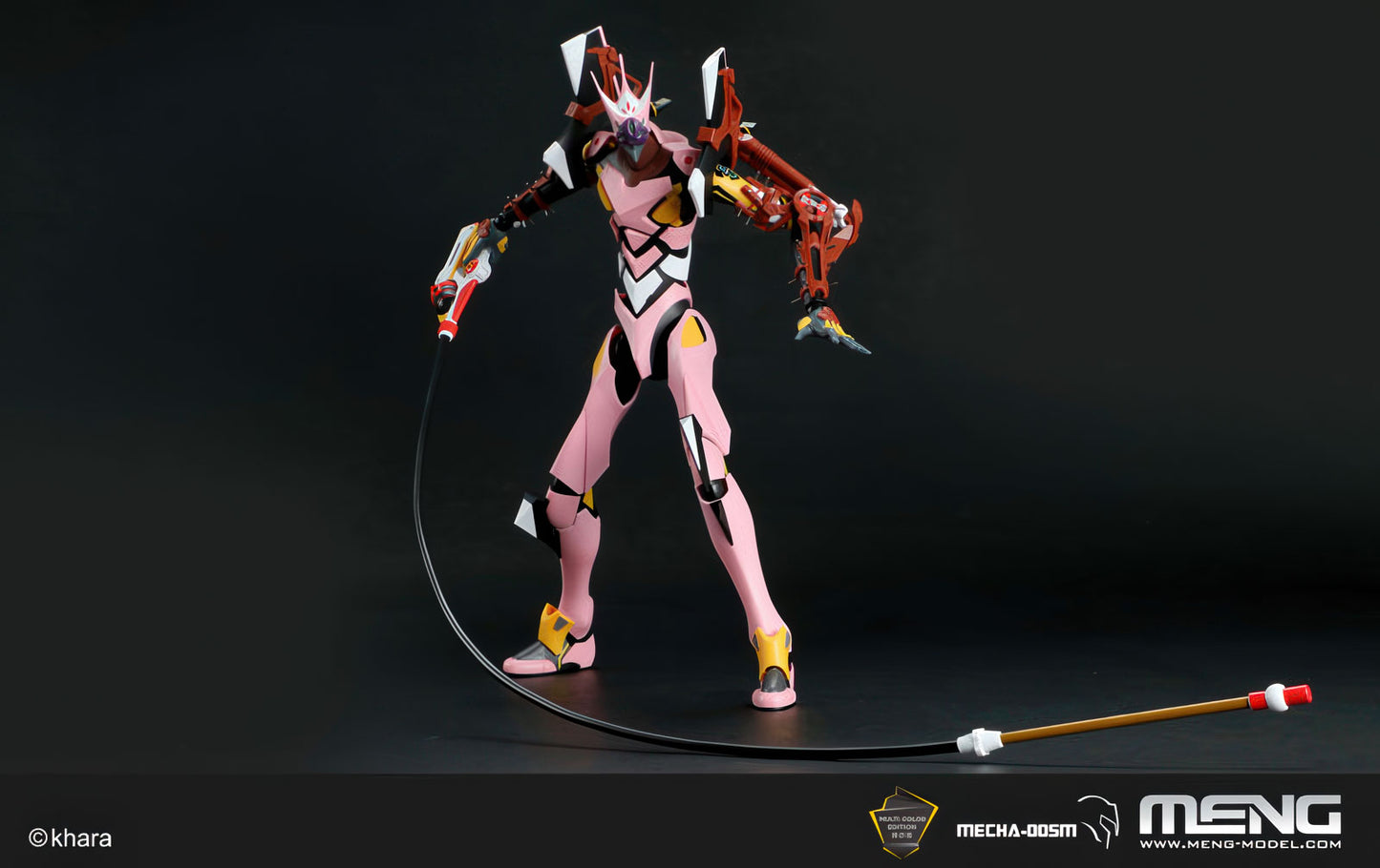 Evangelion Unit-08 Multiple Mold Color 12in Plastic Model Kit MENG Model NIB