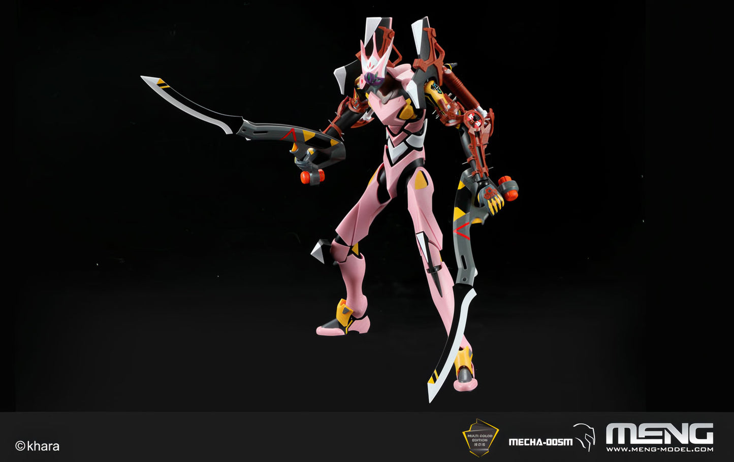 Evangelion Unit-08 Multiple Mold Color 12in Plastic Model Kit MENG Model NIB