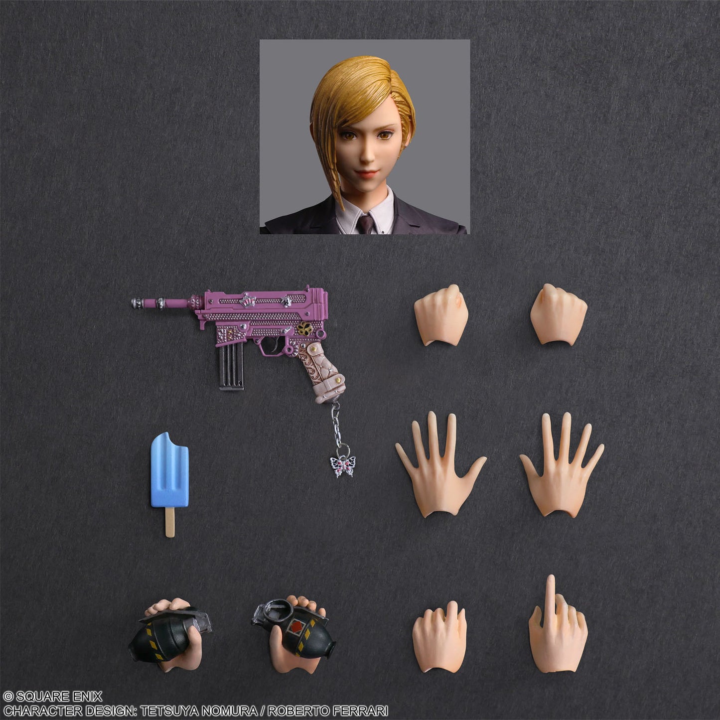 FINAL FANTASY VII Rebirth Elena 10in Action Figure PLAY ARTS Kai Square Enix NIB