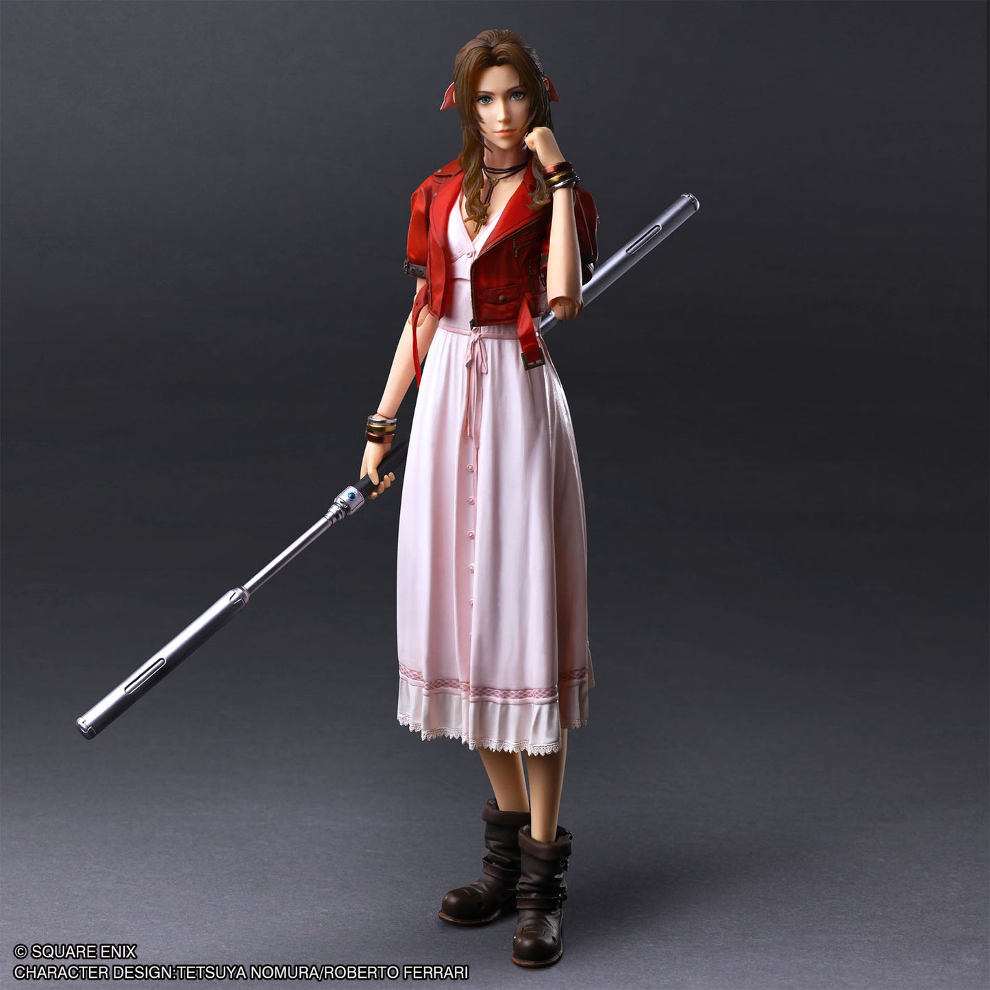 Final Fantasy VII Aerith 9.8in Action Figure Play Arts Kai Square Enix Japan NIB