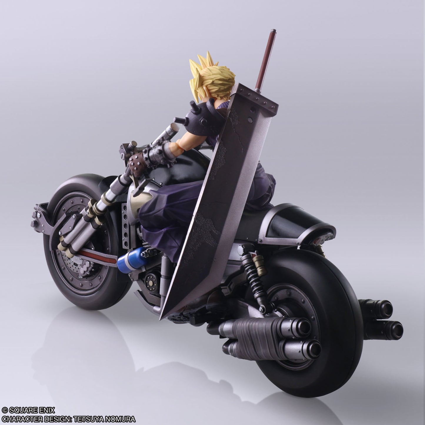 Final Fantasy VII Set of Cloud Hardy-Daytona 5.9in Action Figure Bring Arts NIB