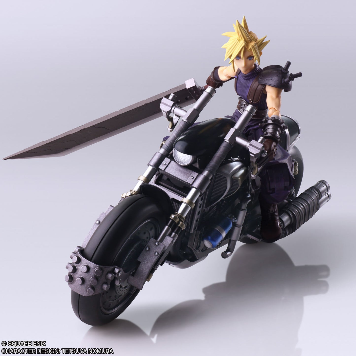 Final Fantasy VII Set of Cloud Hardy-Daytona 5.9in Action Figure Bring Arts NIB