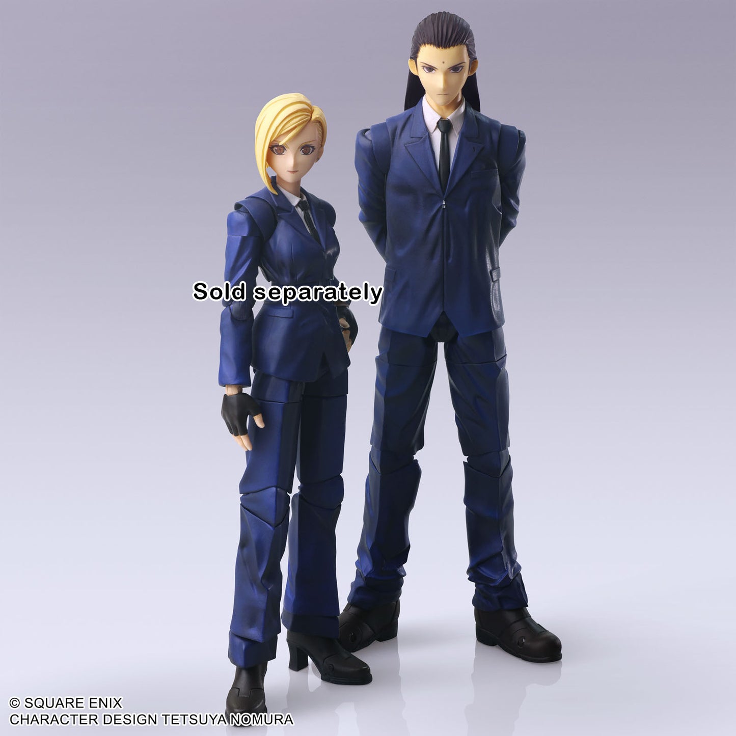 Final Fantasy VII Tseng 5.7in Action Figure Bring Arts Square Enix NIB