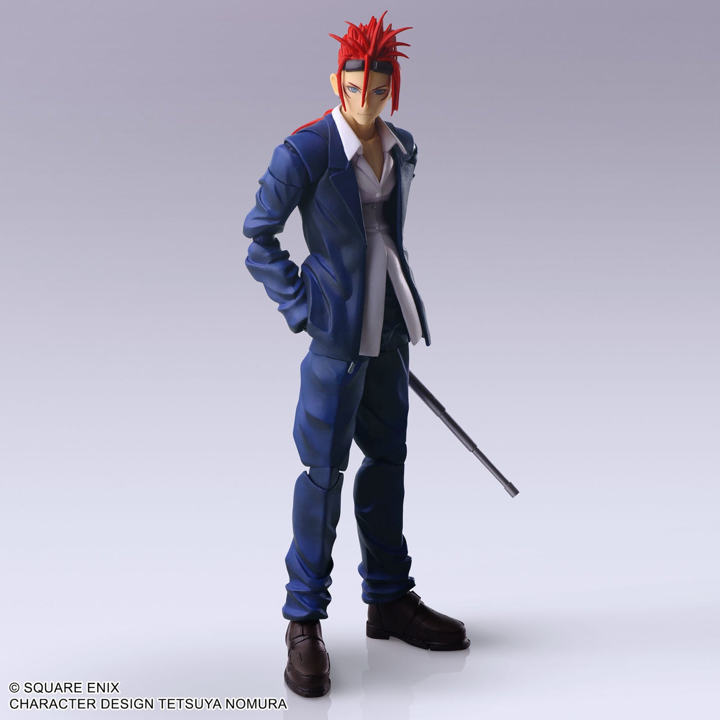 Final Fantasy VII Turks Reno 5.9in Action Figure Bring Arts Square Enix NIB