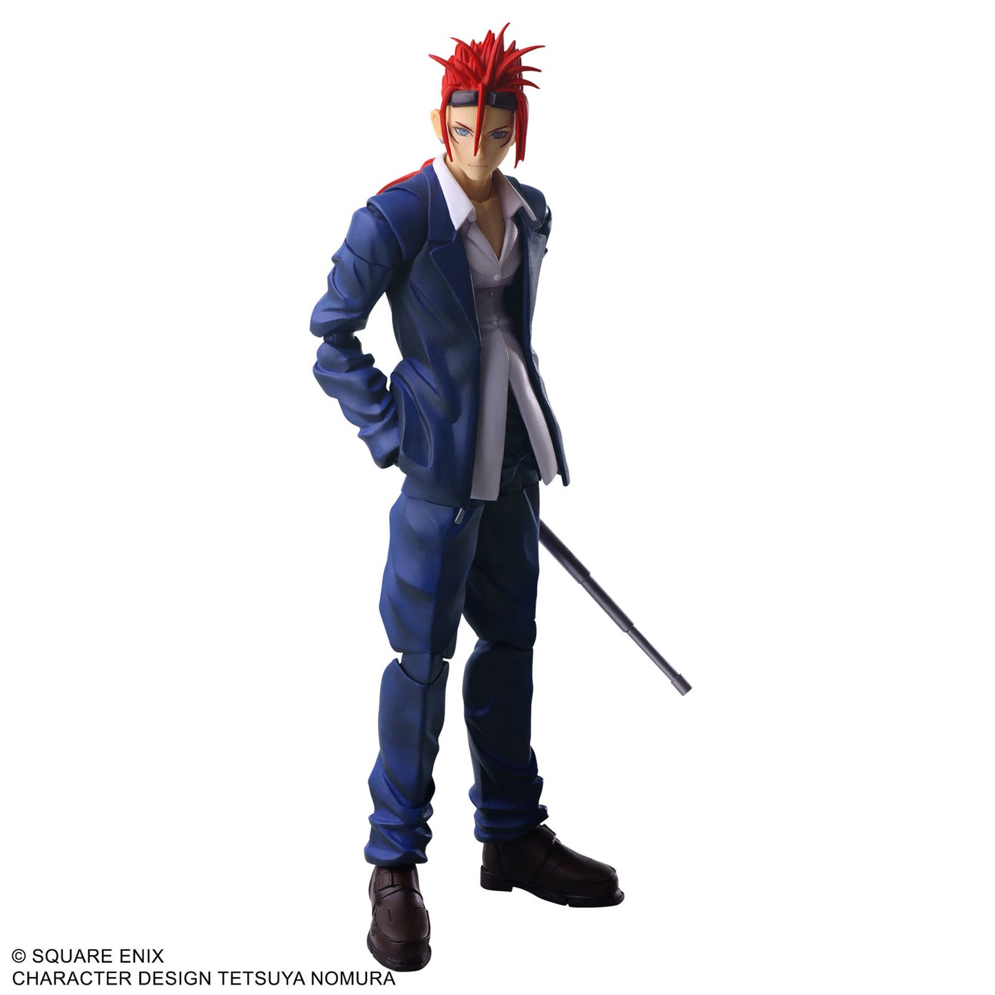 Final Fantasy VII Turks Reno 5.9in Action Figure Bring Arts Square Enix NIB
