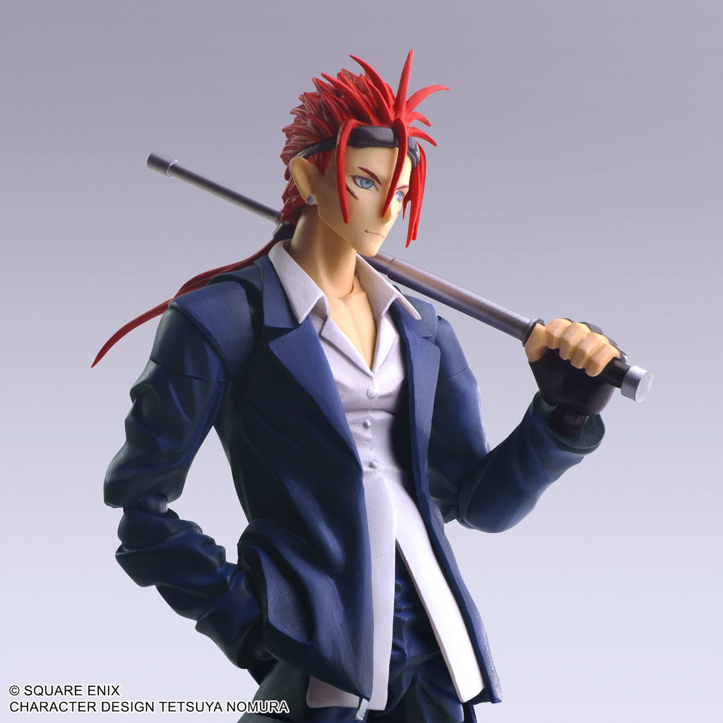 Final Fantasy VII Turks Reno 5.9in Action Figure Bring Arts Square Enix NIB