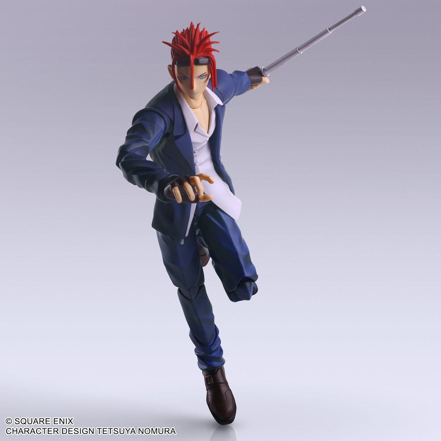Final Fantasy VII Turks Reno 5.9in Action Figure Bring Arts Square Enix NIB
