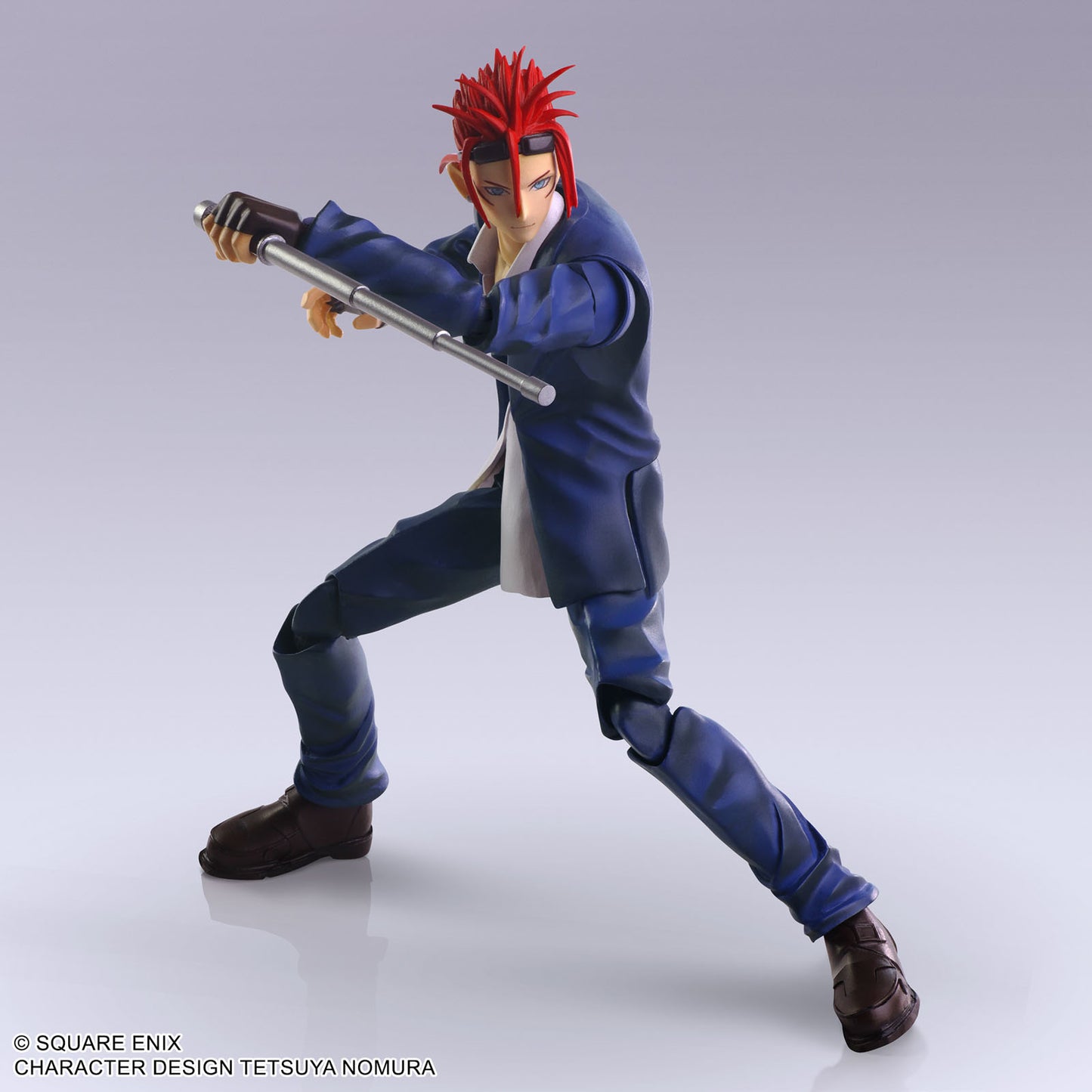 Final Fantasy VII Turks Reno 5.9in Action Figure Bring Arts Square Enix NIB