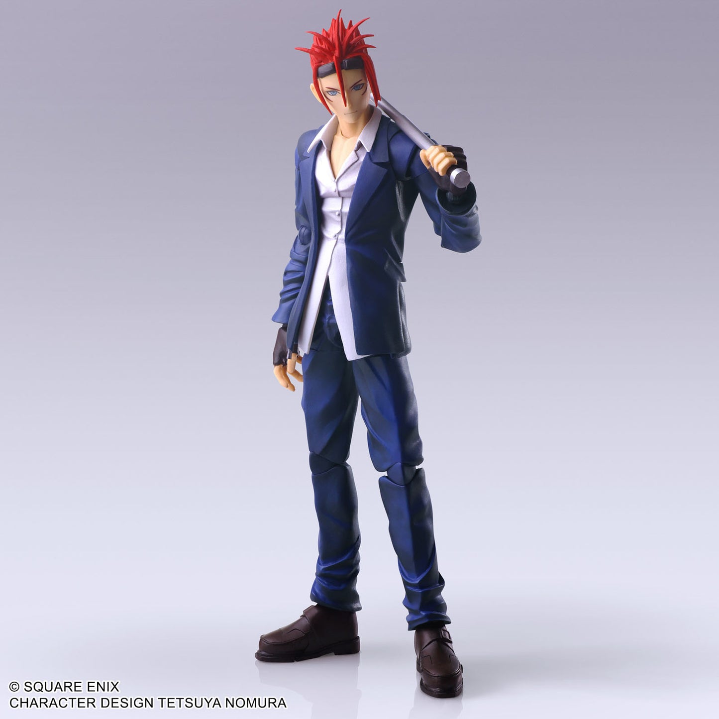 Final Fantasy VII Turks Reno 5.9in Action Figure Bring Arts Square Enix NIB