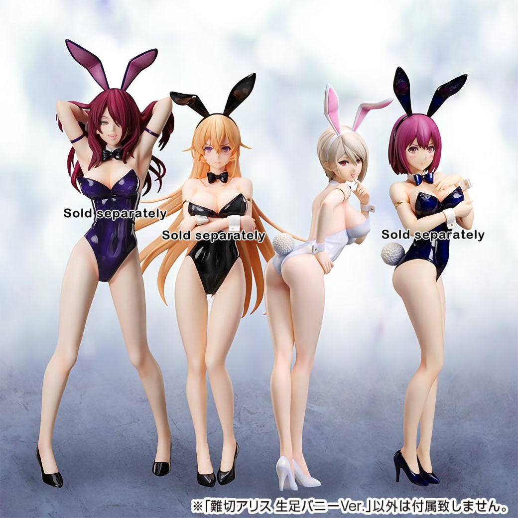 Food Wars SnS Alice Bare Leg 1/4 Skala Anime PVC Figur Figurine B-style Freeing
