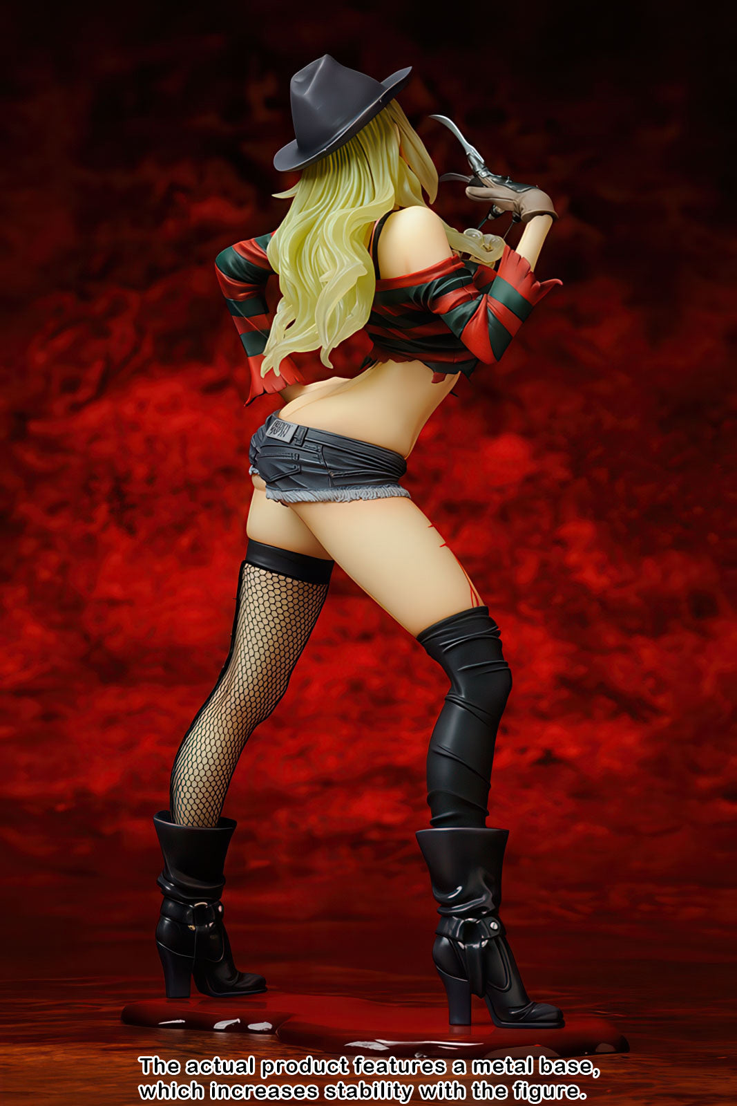 Freddy Krueger 2nd Ver. 9in 1/7 Figure PVC Statue Horror Bishoujo Kotobukiya NIB