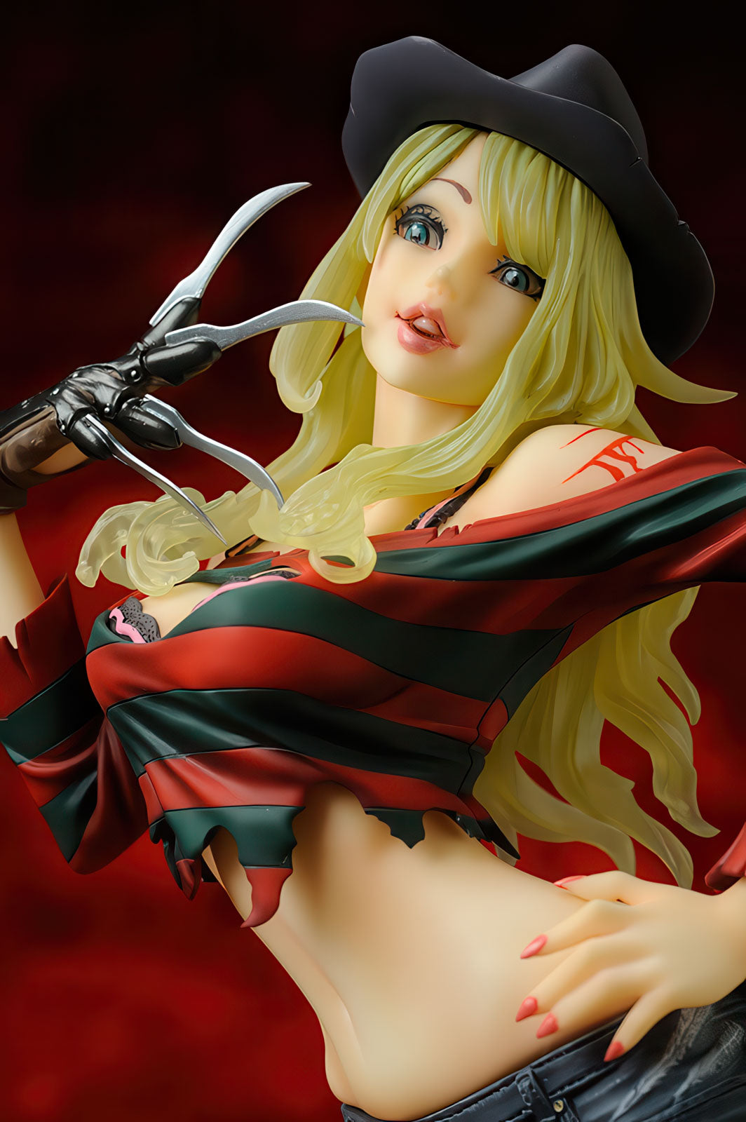 Freddy Krueger 2nd Ver. 9in 1/7 Figure PVC Statue Horror Bishoujo Kotobukiya NIB