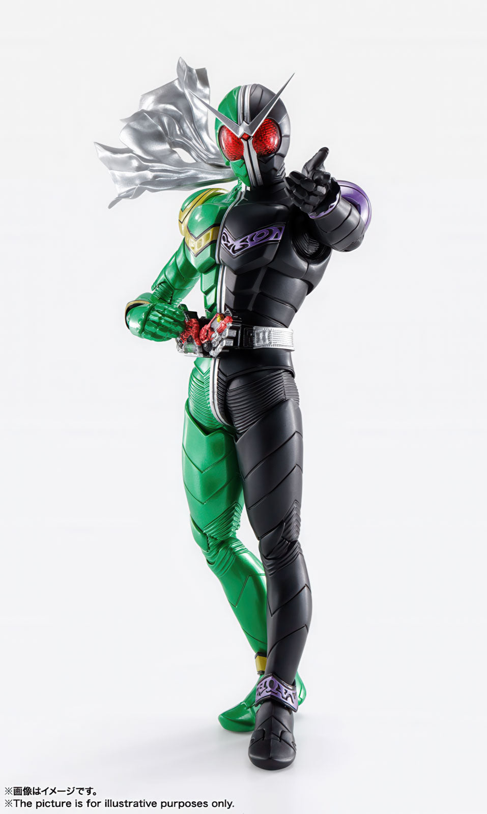 Fuuto PI Kamen Rider W Animation Memorial 6in Action Figure S.H.Figuarts Bandai