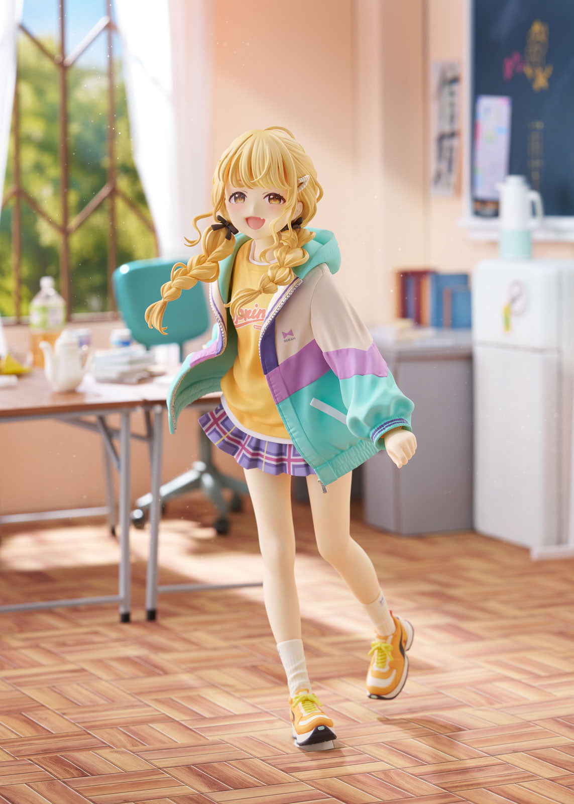 Gakuen Idolmaster Kotone Fujita 9.1in 1/7 Scale Figure PVC Statue Plum NIB