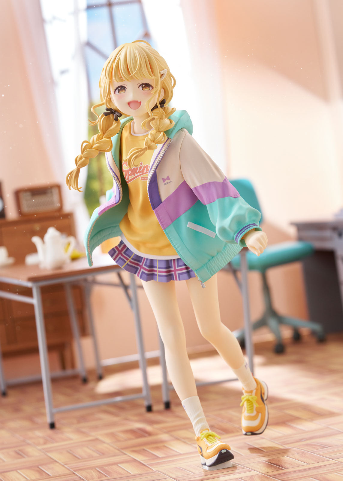Gakuen Idolmaster Kotone Fujita 9.1in 1/7 Scale Figure PVC Statue Plum NIB