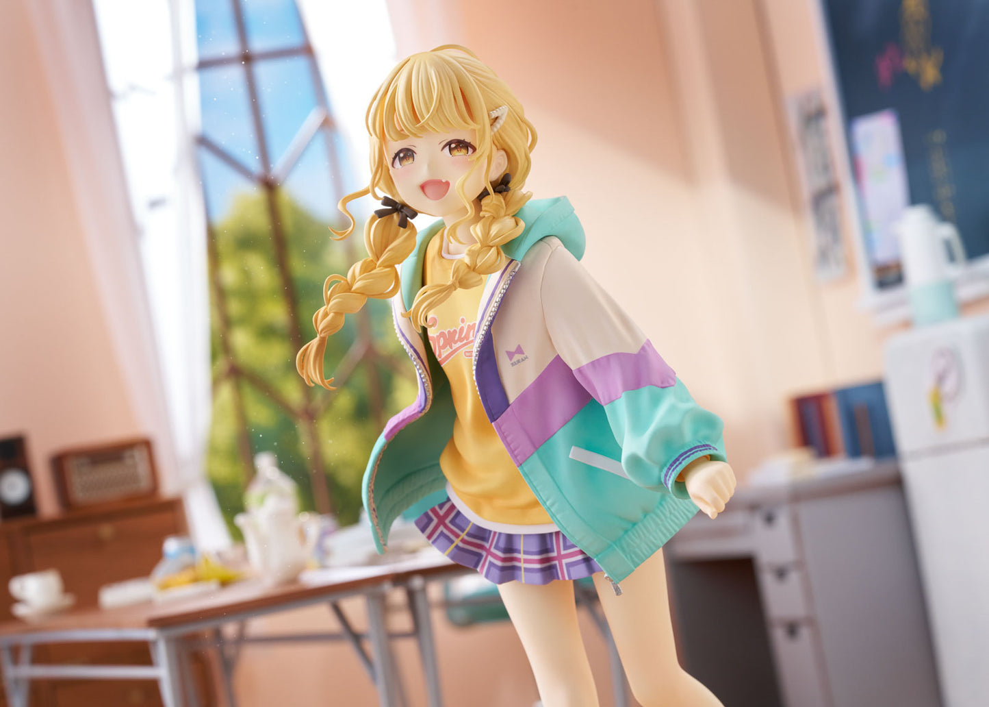 Gakuen Idolmaster Kotone Fujita 9.1in 1/7 Scale Figure PVC Statue Plum NIB