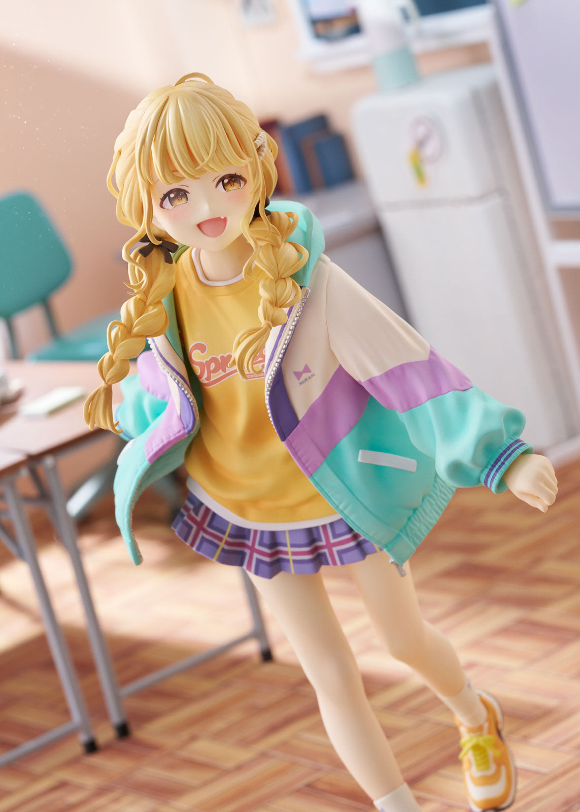 Gakuen Idolmaster Kotone Fujita 9.1in 1/7 Scale Figure PVC Statue Plum NIB