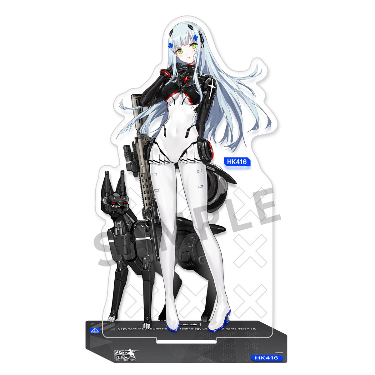 Girls' Frontline HK416 Midnight Evangelion 1/7 Scale PVC Figure Figurine Apex