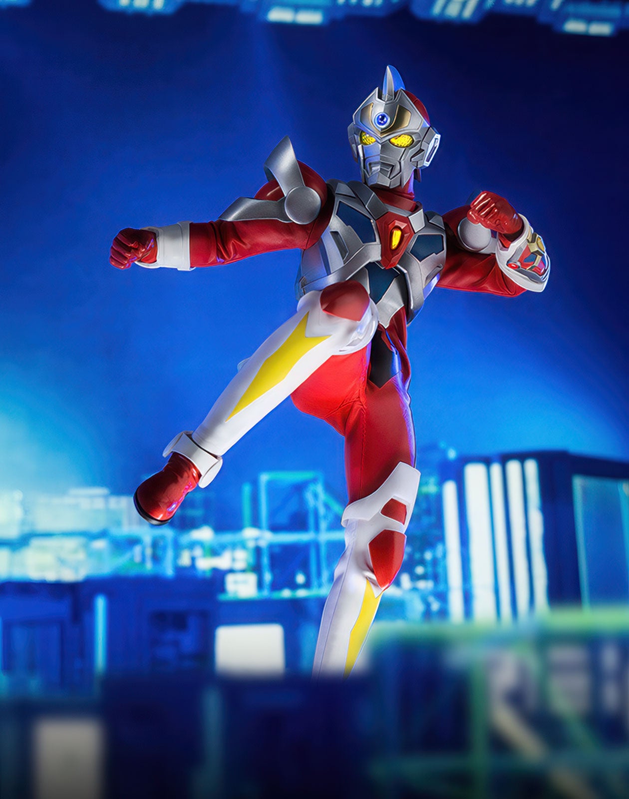 Gridman 11.8in 1/6 Scale Action Figure Posable FigZero threezero NIB