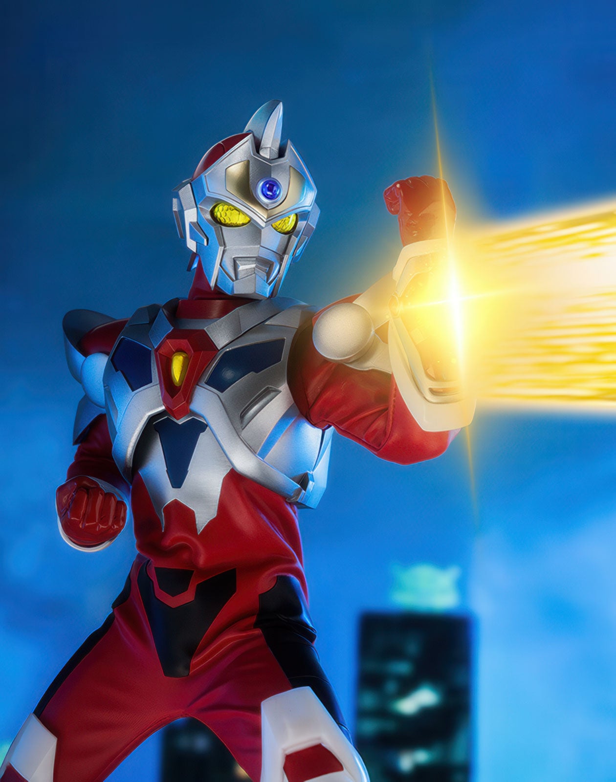 Gridman 11.8in 1/6 Scale Action Figure Posable FigZero threezero NIB