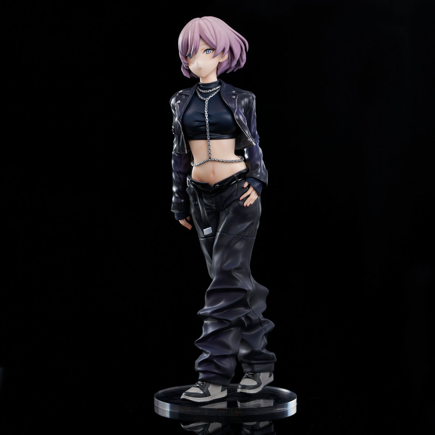 Gridman Mujina 9.8in Anime Figure PVC Statue Zozo Black Union Creative NIB