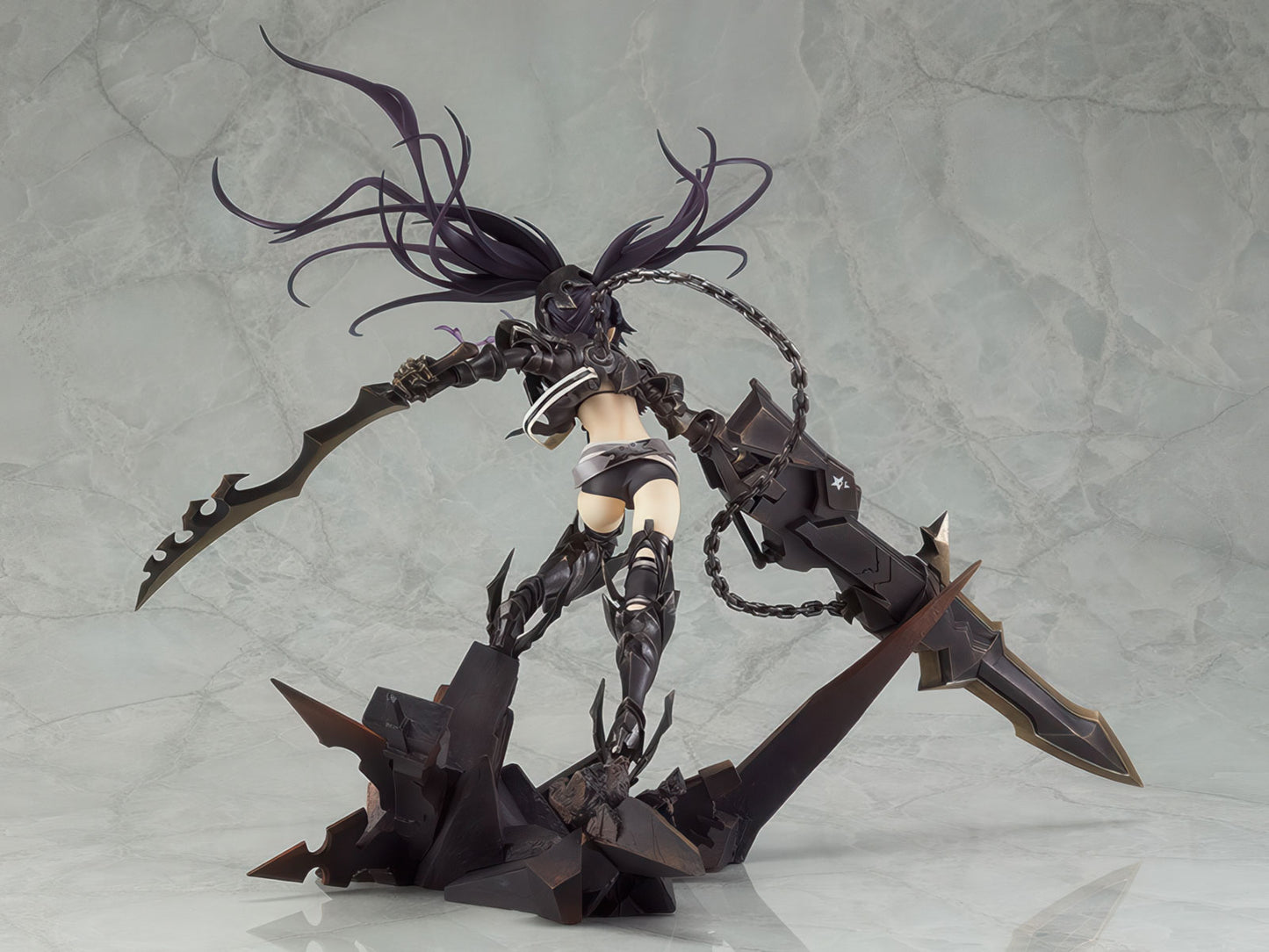 Insane Black Rock Shooter 10.8in 1/8 Scale Anime Figure PVC Statue GSC Japan NIB