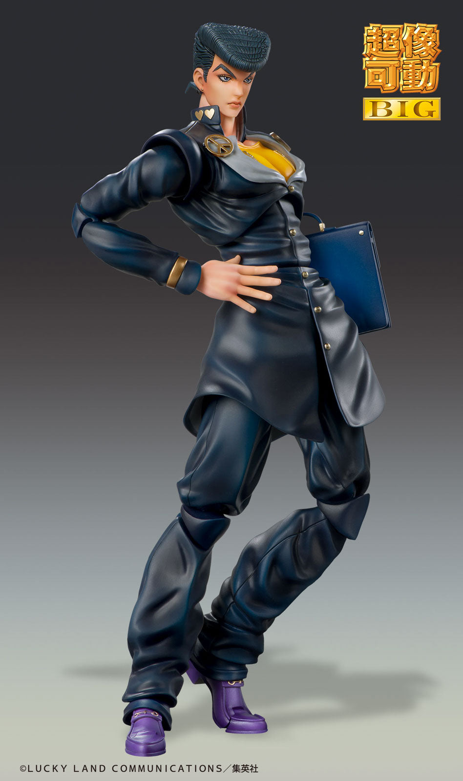 JoJo Josuke Higashikata 8.7in Anime Figure Super Action Statue Big Medicos NIB