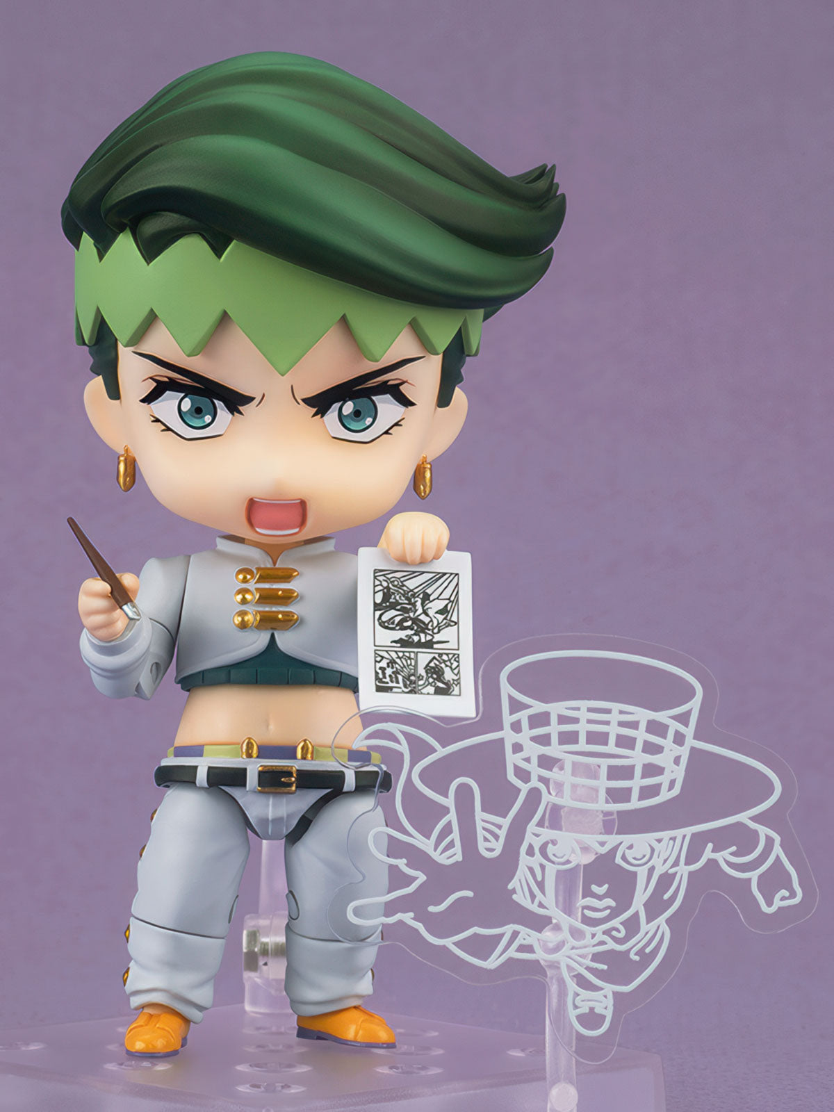 JoJo's Bizarre Adventure Rohan 3.9in Anime Figure Nendoroid 1256 Medicos NIB