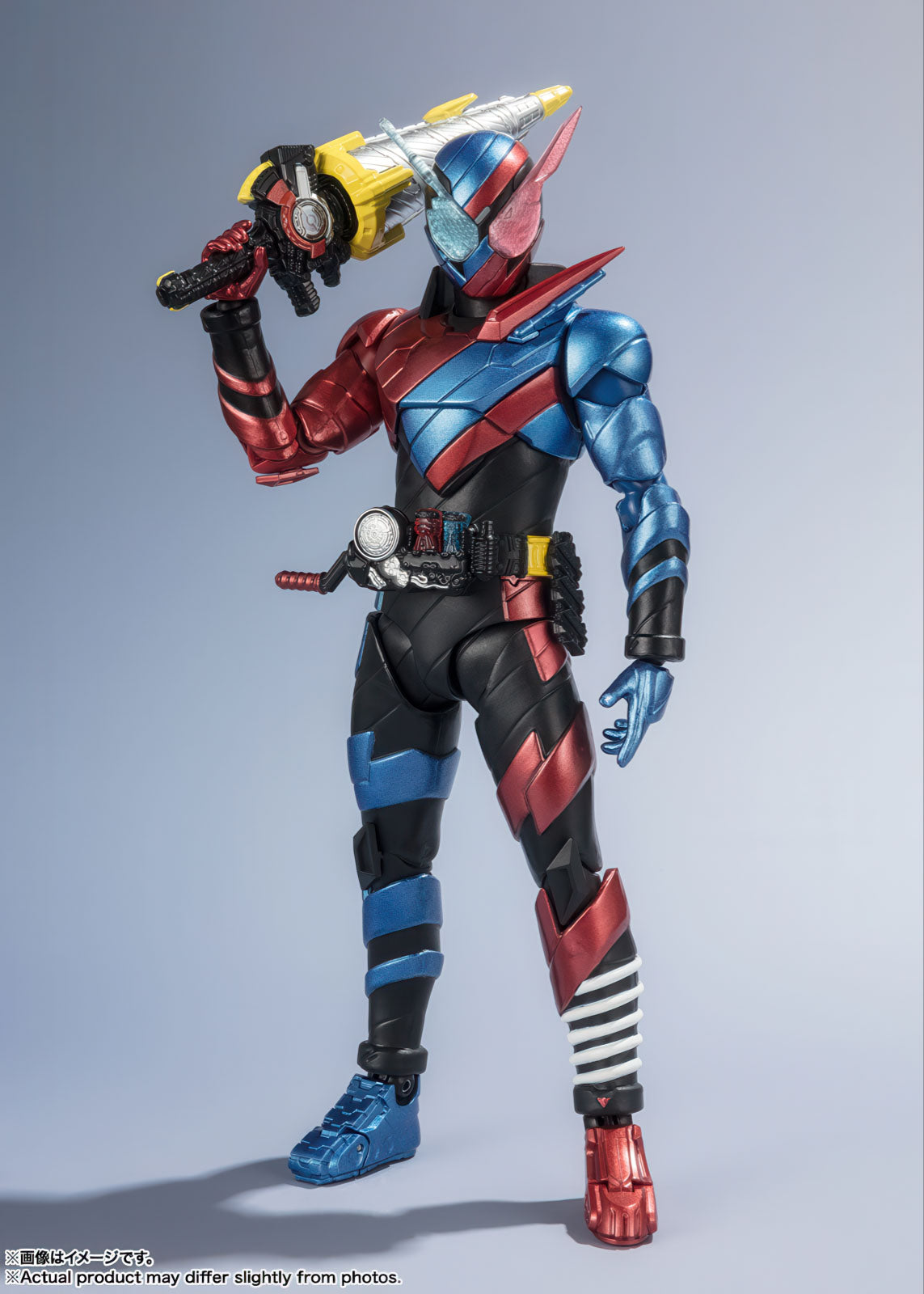 Kamen Rider Build Tank Form Heisei 5.7in Action Figure S.H.Figuarts Bandai NIB