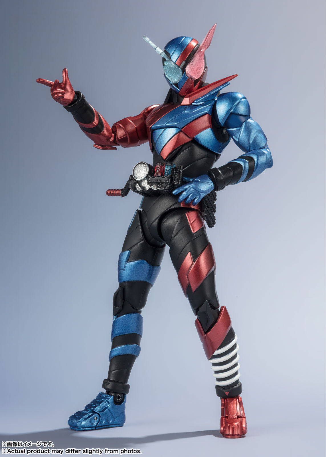 Kamen Rider Build Tank Form Heisei 5.7in Action Figure S.H.Figuarts Bandai NIB