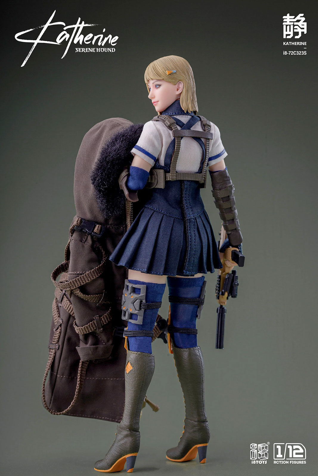 Katherine Deluxe Version 5.9in 1/12 Scale Action Figure Serene Hound i8Toys NIB