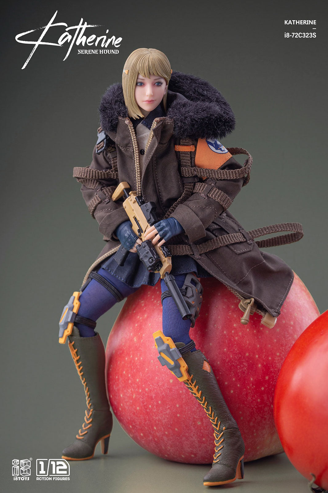 Katherine Deluxe Version 5.9in 1/12 Scale Action Figure Serene Hound i8Toys NIB