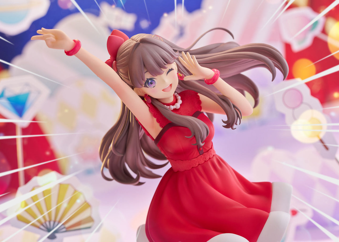 Link Like Love Live Megumi Fujishima 9.4in 1/7 Anime Figure PVC Statue Plum NIB