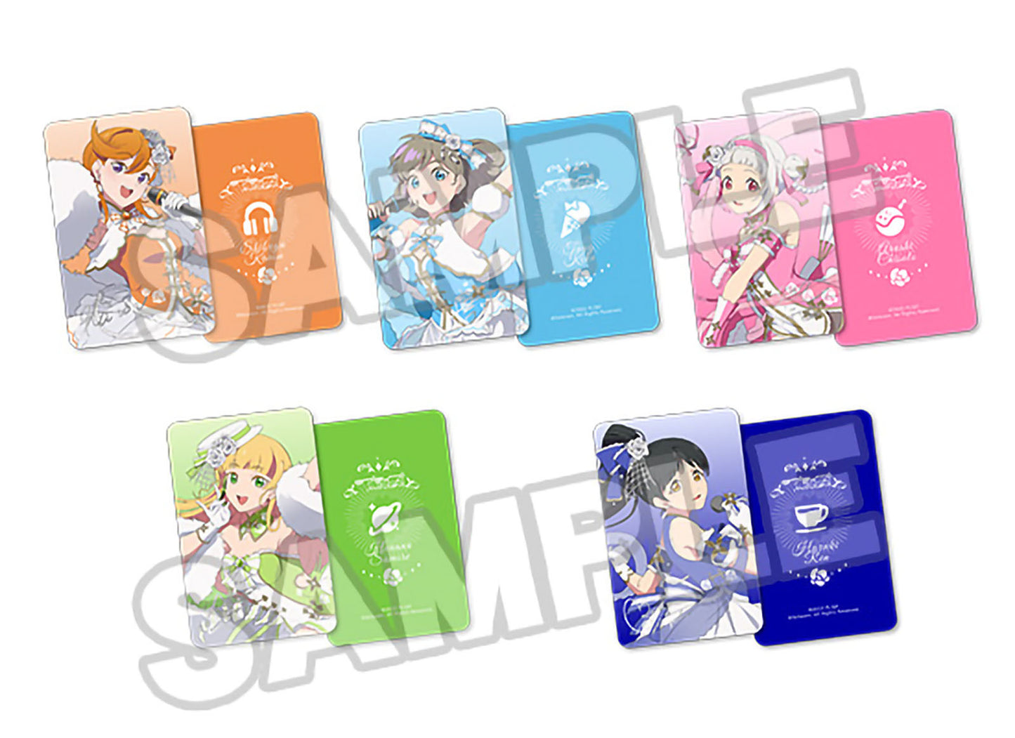 LoveLive First generation Members Set 9.8in 1/7 Anime Figure PVC Statue Solarain