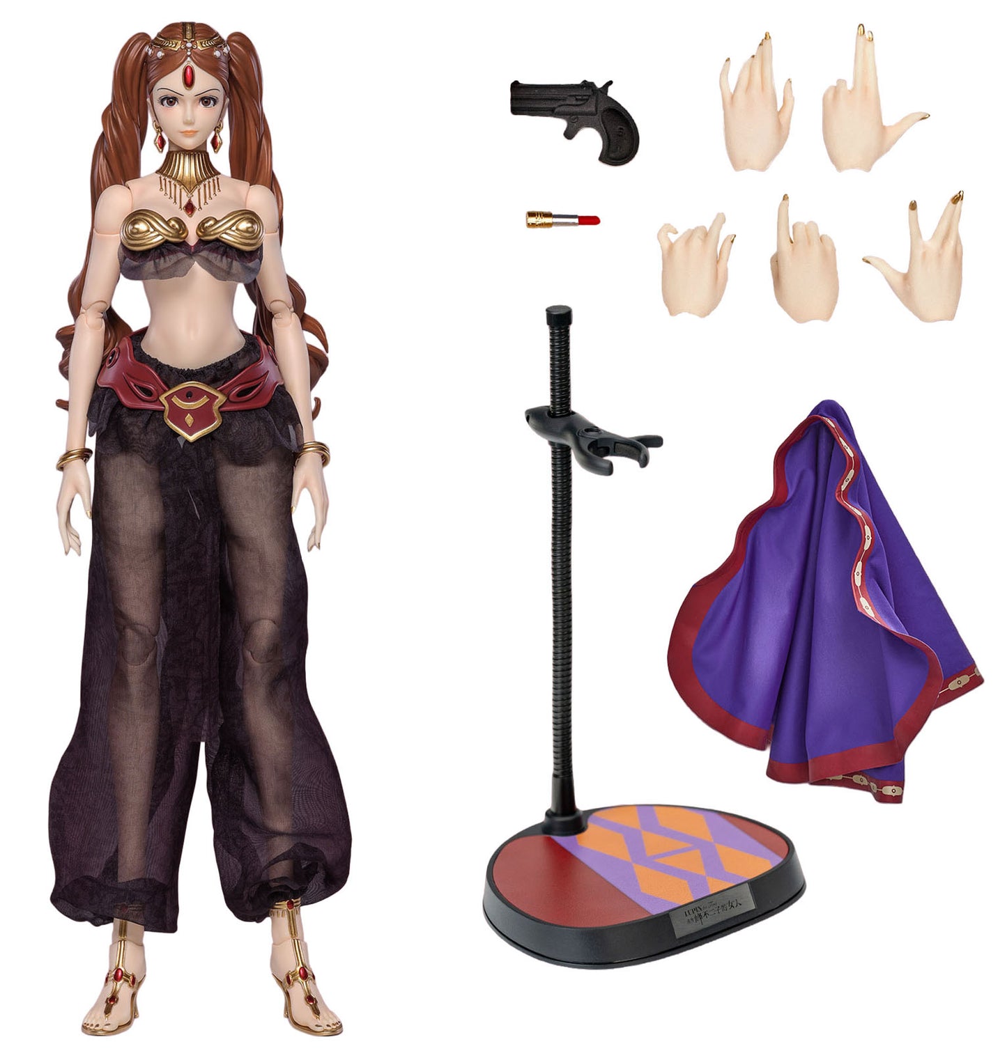Lupin the Third Fujiko Mine 11.8in 1/6 Anime Action Figure Resonance GONG NIB