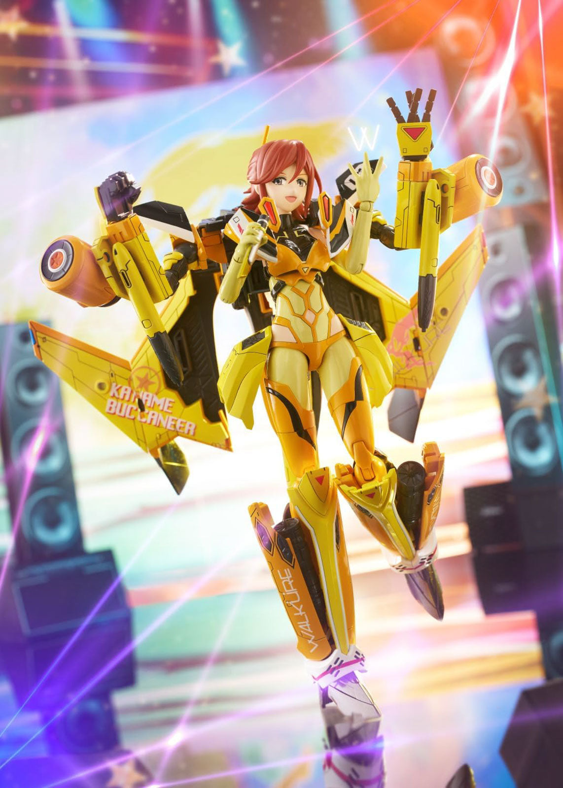 Macross Delta Kaname 6in Anime Plastic Model Kit V.F.G. MC-16 Aoshima Japan NIB