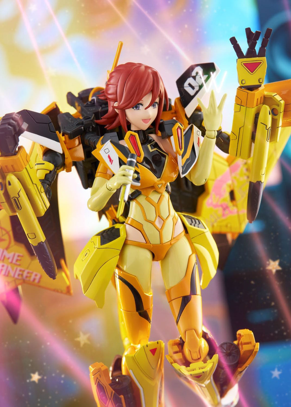 Macross Delta Kaname 6in Anime Plastic Model Kit V.F.G. MC-16 Aoshima Japan NIB