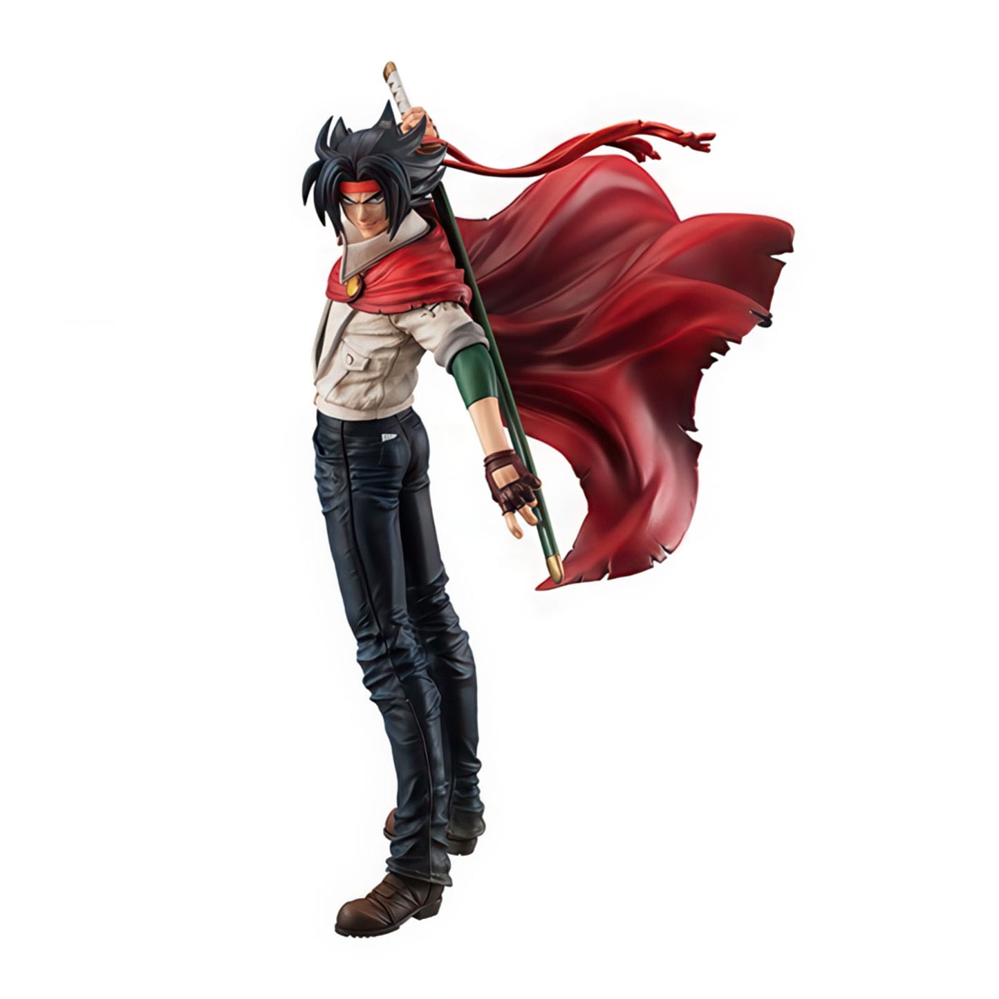 Mobile Fighter G Gundam Domon 8.7in Anime Figure PVC Statue GGG MegaHouse NIB