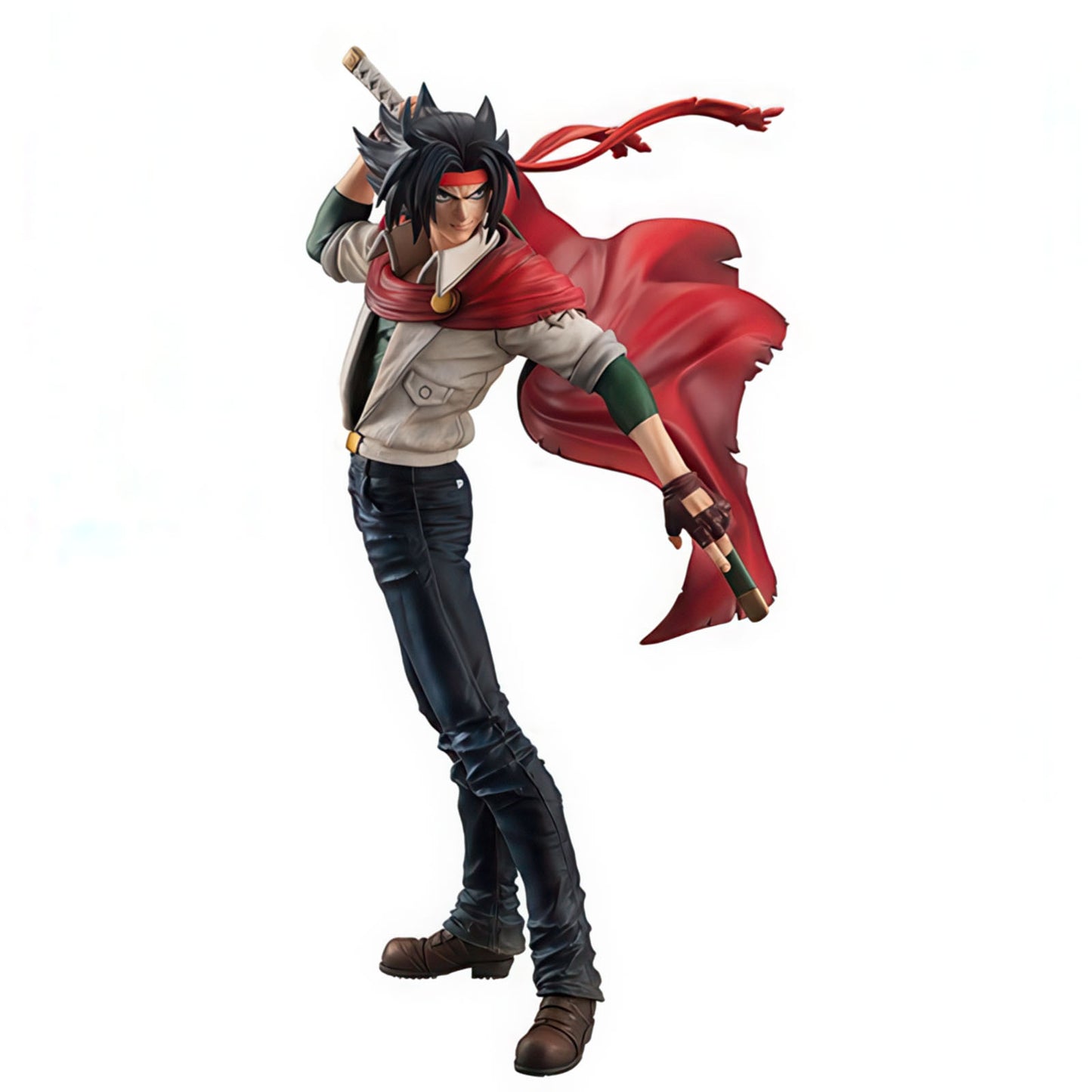 Mobile Fighter G Gundam Domon 8.7in Anime Figure PVC Statue GGG MegaHouse NIB